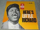 LITTLE RICHARD - HERE'S LITTLE RICHARD OPAQUE ORANGE LTD LP VINYL NEWBURY COMICS