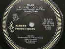 AC/DC  Baby Please Don't Go 45rpm Albert label Australia  1975 AP-10700.