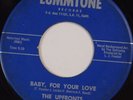 UPFRONTS: Baby, For Your Love LUMMTONE Northern Soul 1st 45 HEAR IT