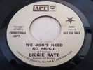 RARE Promo Funk Soul 45 Biggie Ratt Escape / We Don't Need No Music Breaks Beats