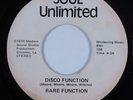Funk/Sweet Soul 45 RARE FUNCTION Disco Function SOUL UNLIMITED HEAR