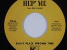 Funk 45 RAY J. Right Place Wrong Time HEP' ME VG++/VG+ HEAR