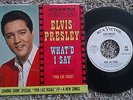 Elvis Presley - VIVA LAS VEGAS / WHAT'D I SAY 45RPM Rare White label Promo
