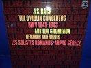 @PHILIPS 9500 614 *HOLLAND* GRUMIAUX /KREBBERS* BACH: THE 3 VIOLIN CTOS* GERECZ*