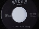 Funk 45 HANK JOHNSON You Lost Your Thing SPEAR NM HEAR