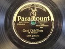 78 RPM EDITH JOHNSON PARAMOUNT 12864 E- GOOD CHIB BLUES - RARE JAZZ