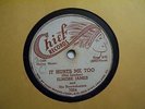 ELMORE JAMES-IT HURTS ME TOO/ELMORE'S CONTRIBUTION TO JAZZ-CHIEF 7004 BLUES 78