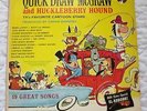QUICK DRAW McGRAW & HUCKLEBERRY HOUND lp,1959, , EXC. CONDITION