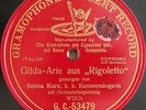 Kurz. Verdi (Rigoletto - Caro nome). G&T 53479. NM(-)