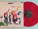 ABBA the album LP EL SALVADOR vg RED VINYL 1977
