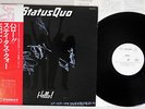 STATUS QUO HELLO VERTIGO RJ-5111 Japanese Pressing PROMO OBI with autograph LP