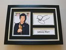 Johnny Marr Signed A4 Photo Framed The Smiths Autograph Display Memorabilia +COA