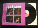 APRIL WINE - S/T - 1972 Promo Vinyl 12'' Lp/ 3 Member Signed Exc./ Hard Rock AOR