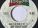 HEAR OG Rare Psych Soul Funk 45 Bobby Franklin's Insanity ?Bring It On Down To M
