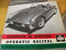 GIUSEPPE DI STEFANO  OPERATIC RECITAL  LP LONDON KING JAPAN COVER FERRARI AUTO