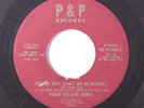 rare Soul 45 FOUR BELOW ZERO tell me why P&P Listen