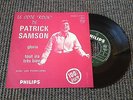 SI 45T PATRICK SAMSON GLORIA LE COTE ROCK PHILIPS FRANCE PS MOD YEYE