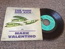 EP 45T MARK VALENTINO THE PUSH AND KICK COLUMBIA FRANCE PS MOD YEYE