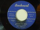 Casey Clark 45 CHOKIN' THE REEDS inst./DARKNESS voc Boulevard VG+ c+w bop a-side
