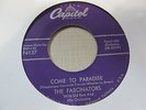 FASCINATORS Come To Paradise 45 CAPITOL doo wop VG++ clean