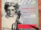 ALP 1104 BRAHMS VIOLIN CONCERTO GIOCONDA DE VITO RUDOLF SCHWARZ (signed by him)