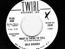 Northern Soul Dale Brooks What Is There To Tell Twirl  Demo Original