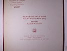 VARIOUS: Negro Blues And Hollers LP (red vinyl, insert, faded label) rare Blues