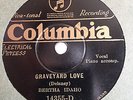 BERTHA IDAHO COLUMBIA 14355 BLUES 78 RPM RECORD E