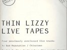 Thin Lizzy Live Tapes Vinyl Single 12inch NEAR MINT Vertigo