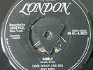 Rock-a-billy Rare Import 45 Link Wray Ray Men Rumble / The Swag London HL-A.8623