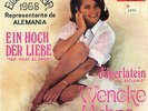 EUROVISION 1968 GERMANY EIN HOCH DER LIEBE WENCKE MYHRE