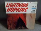   Lightnin' Lightning Hopkins Vol. 3 Folk Series Time 3 Deep Groove Mono Orig M-