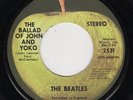 BEATLES 45 BALLAD JOHN YOKO LOS ANGELES ALL RIGHTS APPLE 2531