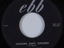 R&B Rocker/Popcorn 45 TONY HARRIS Chicken, Baby, Chicken EBB HEAR
