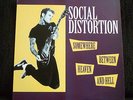 SOCIAL DISTORTION N. MINT US 1st press Somewhere Between Heaven & Hell
