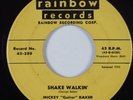 R&B Rocker 45 MICKEY GUITAR BAKER Shake Walkin RAINBOW VG+/VG++ HEAR