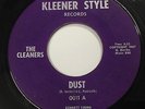 The Cleaners GARAGE SOUL 45 Dust / Hold Me Thrill Me on Kleener Style Label HEAR