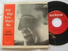ELVIS PRESLEY Any way you want me EP '60s CANADA ONLY RED LABEL P/S 45 EPA-965