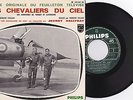 EP45T B.O.FILM  LES CHEVALIERS DU CIEL JOHNNY HALLYDAY   PHILIPS 437337  TBE