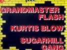 GODFATHERS OF RAP - 1981 - Konzertplakat - Kurtis Blow - Grandmaster Flash