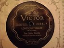 The Carter Family Scroll Victor Lonesome Valleyl 1920s 78 rpm Vi 23000