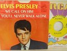ELVIS PRESLEY WE CALL ON HIM RCA 47-9547 1968 YELLOW LABEL PROMO M- w/RARE PS