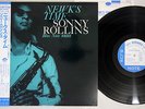 SONNY ROLLINS NEWK'S TIME BLUE NOTE BNJ71021 Japanese Pressing PROMO OBI Vinyl L
