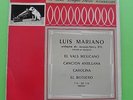 EP LA VOIX DE SON MAITRE LUIS MARIANO CHANTE EN ESPAGNOL EL VALS MEXICANO + 3