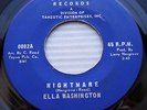 ELLA WASHINGTON Nightmare 1966 Miami DEEP SOUL 45 b/w TANZOTIC ALL STARS wD HEAR