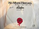 THE STRANGLERS   NO MORE HEROES **1977 Japanese UNITED ARTISTS 45 Signed BURNELL