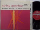 THE AMADEUS QUARTET Britten Fricker Quartets LONDON LP CS 6370 FFSS 1G nice