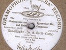 Nellie MELBA -  Goodnight (Sir A. Scott - Gatty)