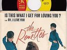 Ronettes 45 Is This What I Get/Oh I Love You PHILLES EX rare pic sleeve