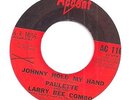 PAULETTE & LARRY BEE COMBO Johnny Take (Accent) Girl Garage Popcorn Soul 45 HEAR